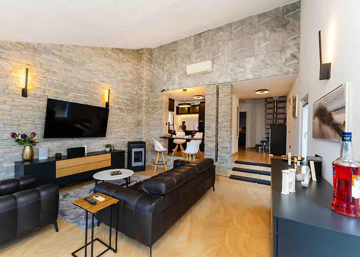 Solea Mit Meerblick In Zaboric, Sibenik בית נופש